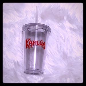 16oz Kahlua Cup w/ Straw
